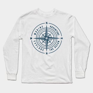 nautical t-shirt Long Sleeve T-Shirt